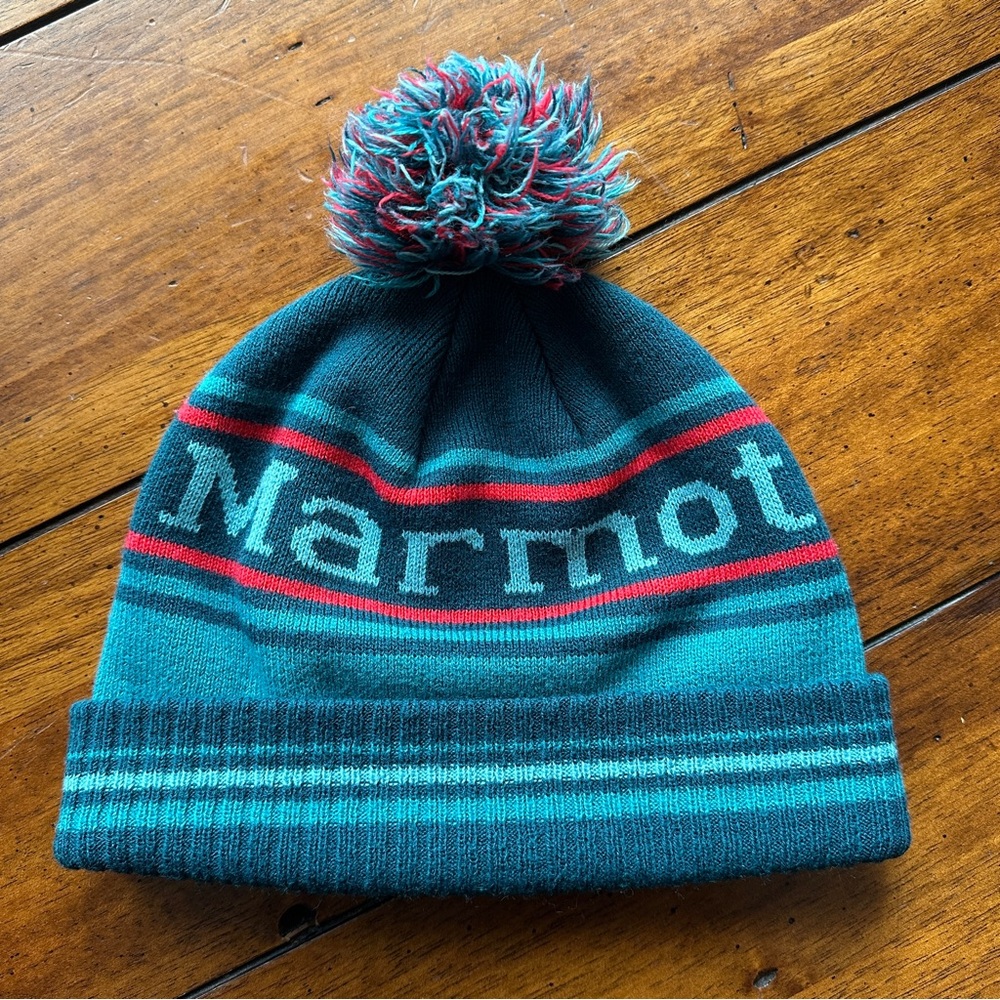 Unisex Marmot Pom Pom Beanie Marmot Beanie Adult OS